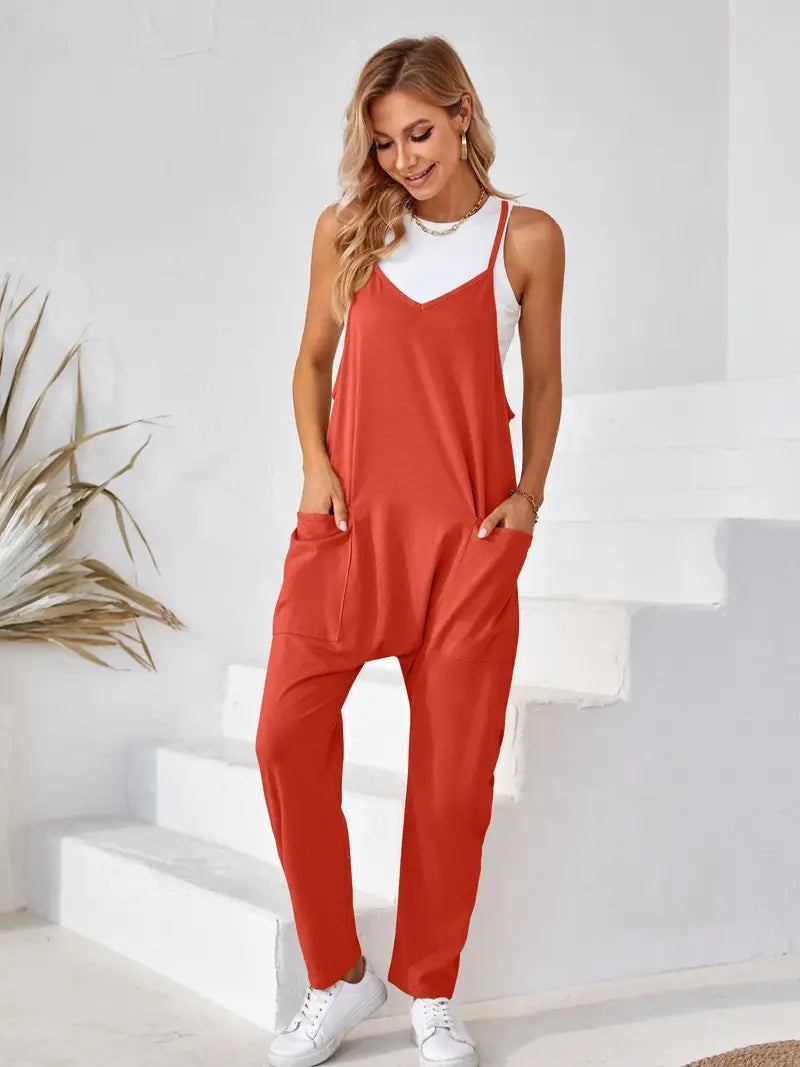 Matilda – Løs cami jumpsuit