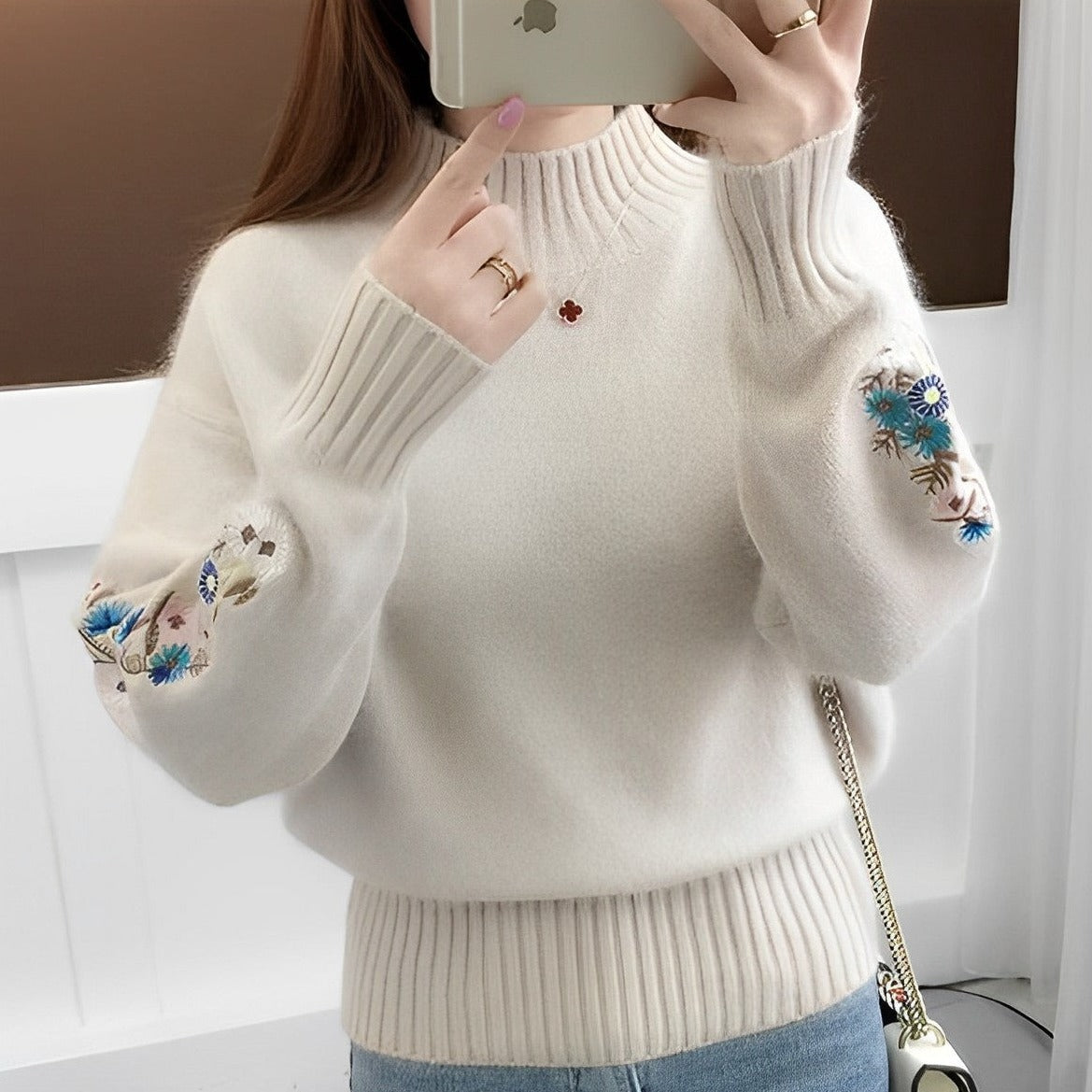 Maureen - Strikket sweater