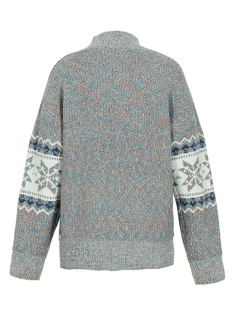 Sage - Sweater med rullekrave