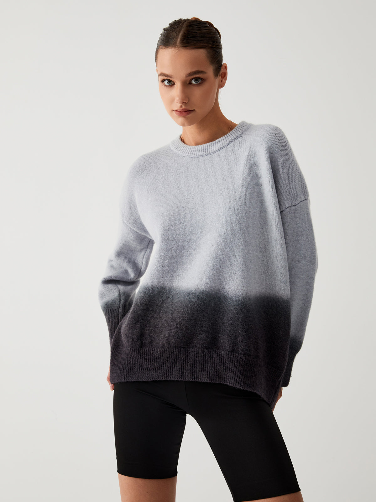 Geneva - Ombre-sweater plus size