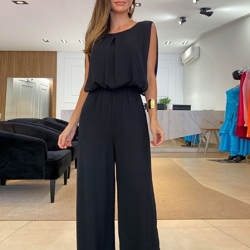 ARILLA - Sort moderigtig jumpsuit