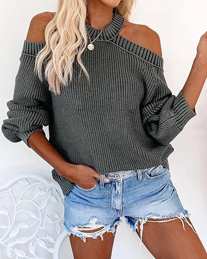 Alisha - Off-the-shoulder sweater