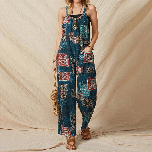 IRIS - Flerfarvede jumpsuits i etno-stil