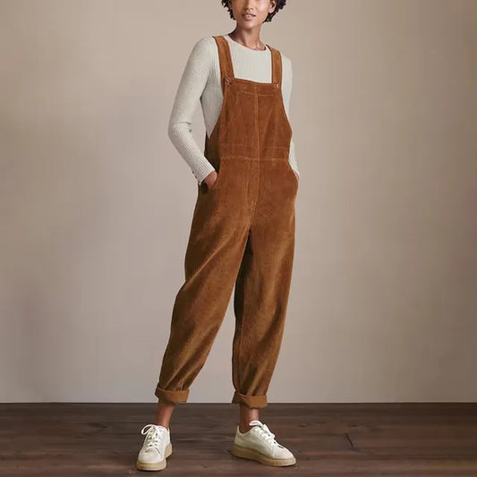 Maya - Vintage-overalls i fløjl