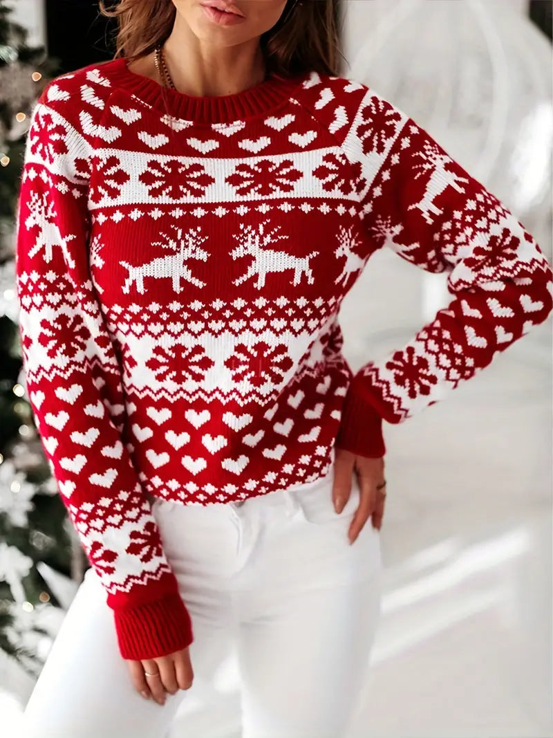 Nyra - Elegant julesweater