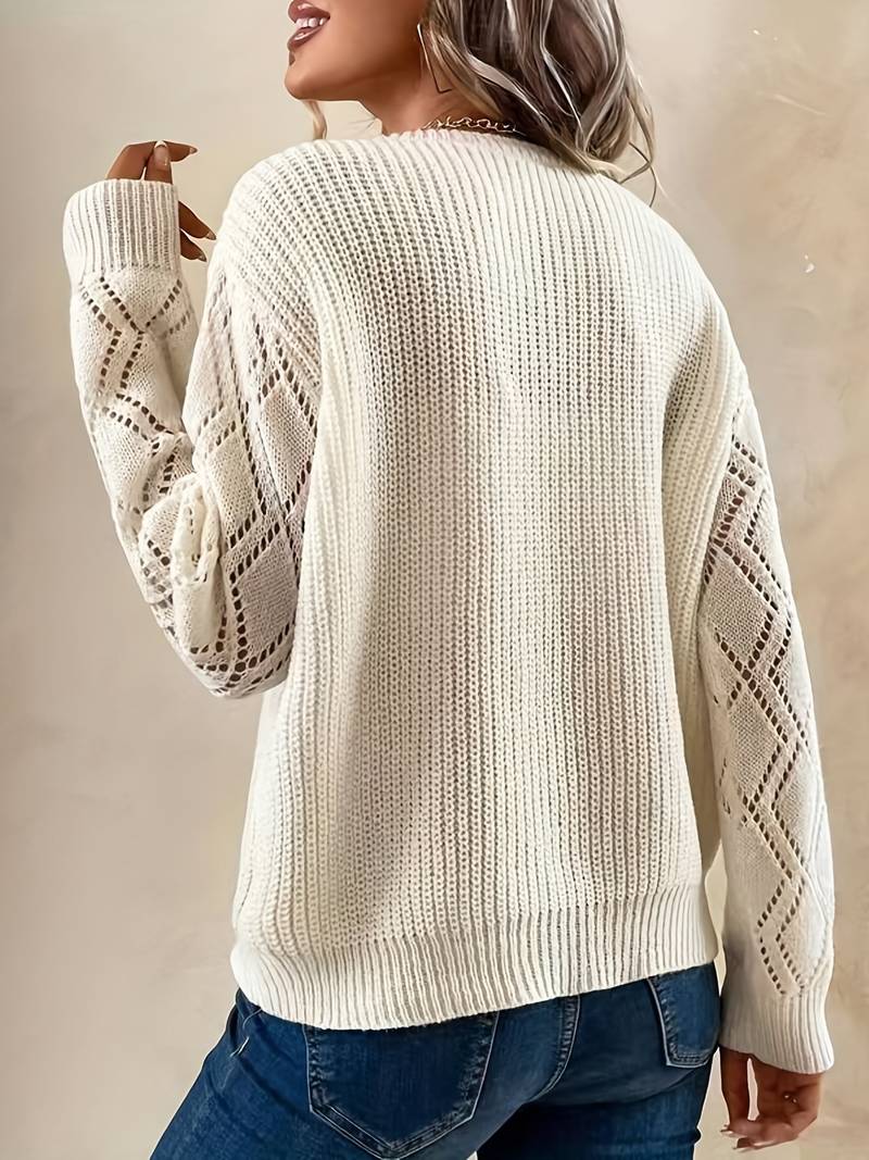 Eudora - Afslappet langærmet sweater