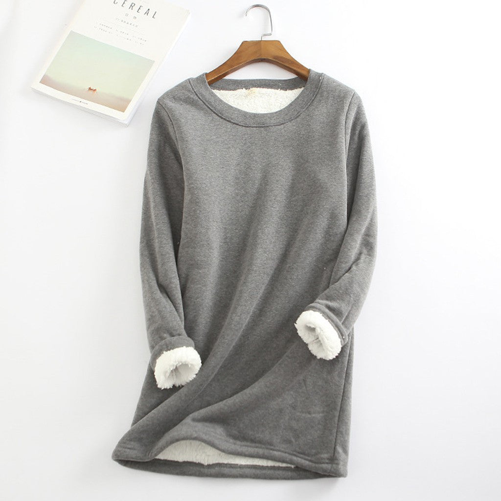 Lorene - Komfortabel sweater med fleece