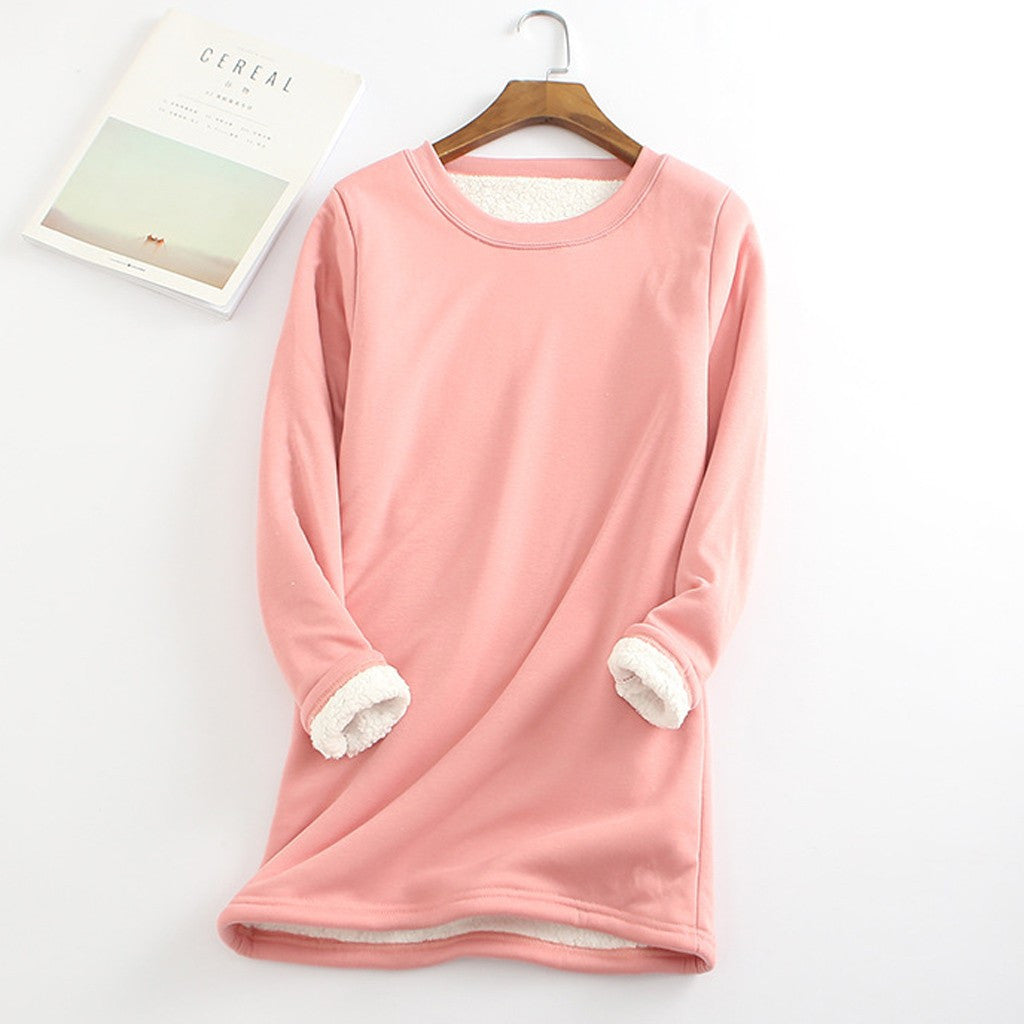 Lorene - Komfortabel sweater med fleece